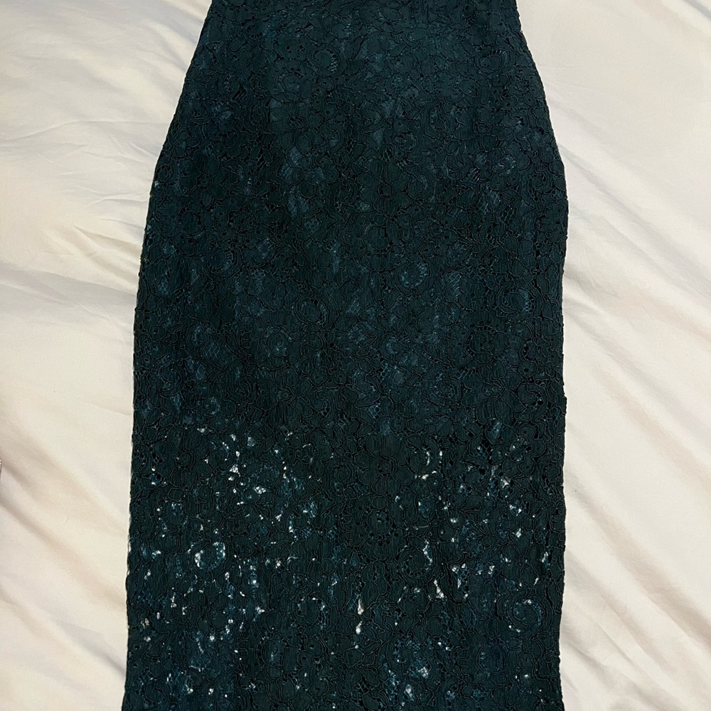 Zara lace midi skirt